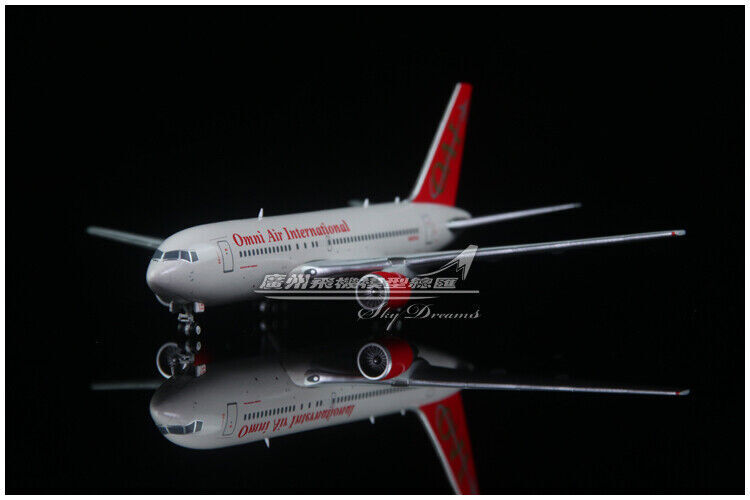 1:400 JC Wings Omni Air BOEING 767-200ER Passenger Airplane Diecast Plane Model