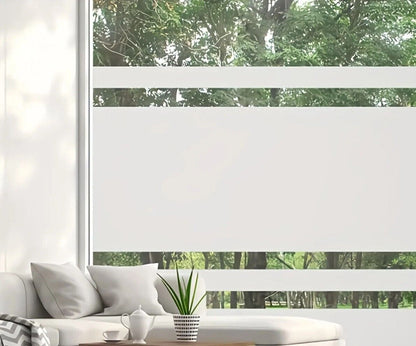 Window Privacy Films PVC Frosted Removable Home Door Sticker Opaque Static Cling
