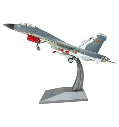 1:48 45CM Chese Heavy Fighter J-11B Airplane Diecast Military Aircraft Model