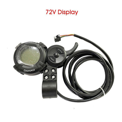 72v 50A Electric Scooter Controller 72 Dual Motor 7000/8000w Accelerator Display