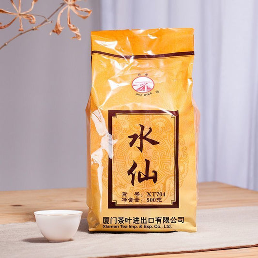 Sea Dyke Brand XT704 Shui Xian Rock Tea YanCha China Fujian Oolong Tea 500g Bag