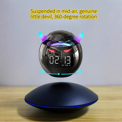 Magnetic levitation AI intelligent dialogue wireless Bluetooth speaker clock