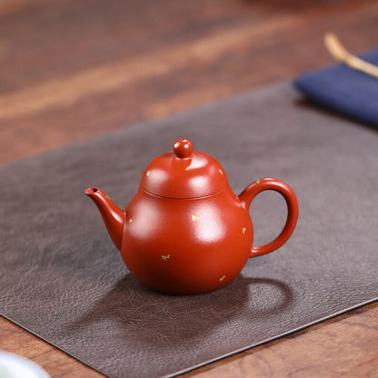 Authentic Yixing Zisha Zhu Clay Tea Pot Marked Small Kungfu Pot Chinese Teapots