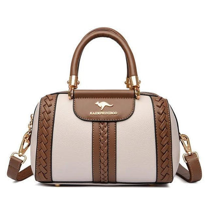 Bolso Cuero Mujer Para Bolsa Moda Lujo Mano Hombro Bandolera Elegante Cartera