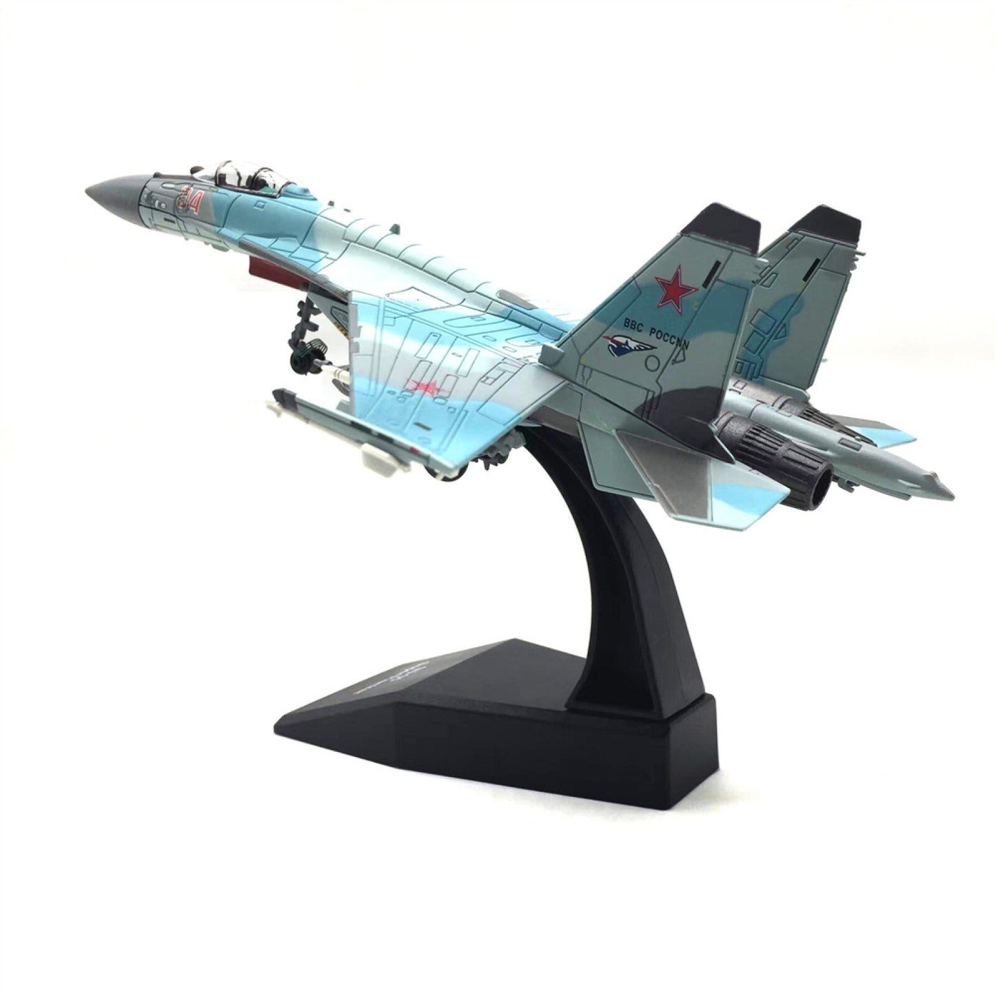 SU-35 1:100 Aircraft Model Fighter Aviation Military Scene Exhibition Model