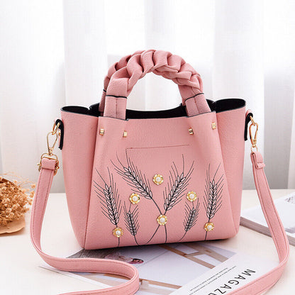 Womens Ladies Casual Handbag Crossbody Purse Satcher Rucksack Messenger Bag Tote