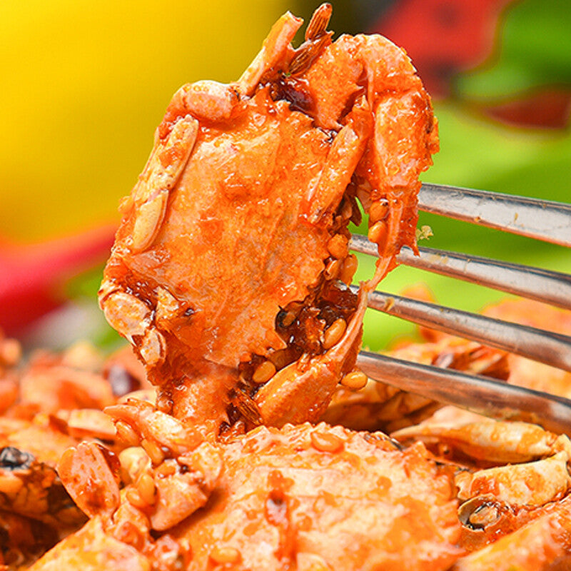 Spicy Crab.Crispy Meat Crab Ready-to-eat 85g/Bag.Cooked Snack Spicy Seafood Crab