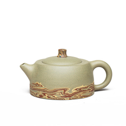 200 Ml Yixing Purple Clay Pot Handmade Clay Pot Household Tea Set