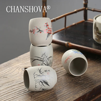 175ml Chinese style Handpainted Ceramic Teacup tea set Tea cup Cup Coffee cups