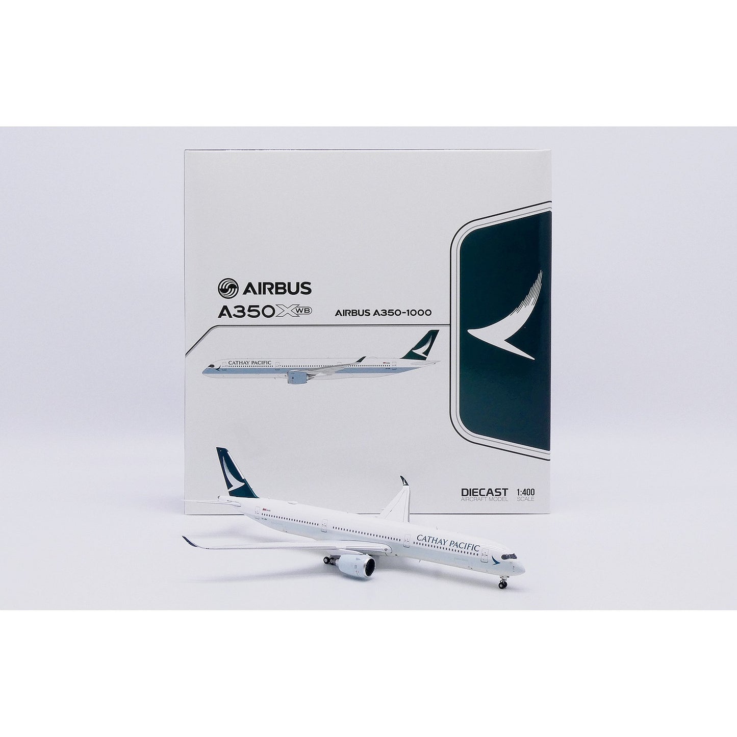 1:400 JC Wings Cathay Pacific Airbus A350-1000XWB Plane Diecast Aircraft Model