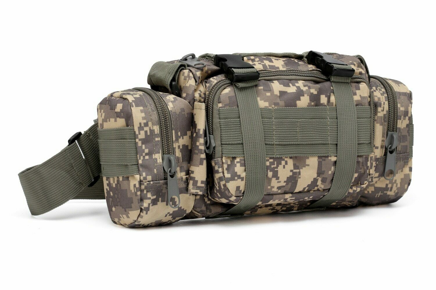 Waist Bag 6L Waterproof Oxford Shoulder Bag Military Tactical Camo Mochila Bolsa
