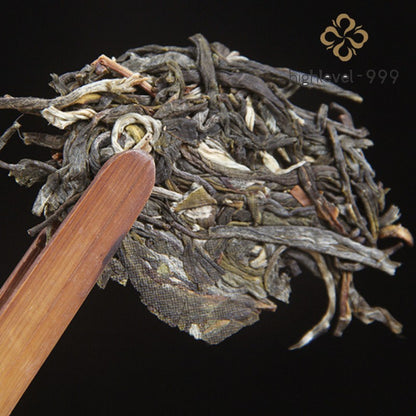 100g Raw Pu'er Tea Cake Yunnan Hekai Sun‑Dried Green Ancient Tree Leaf Tea