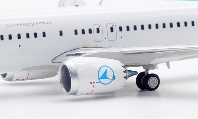 1:200 InFlight Luxair BOEING 737-8 MAX Passenger Airplane Diecast Aircraft Model