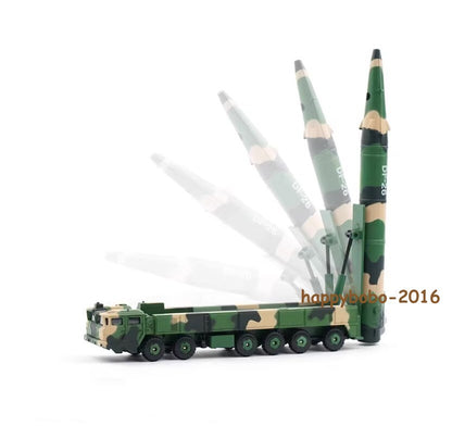 1/100 Scale Chinese DF-26 Nuclear Missile Launcher Tricolor Camouflage Model