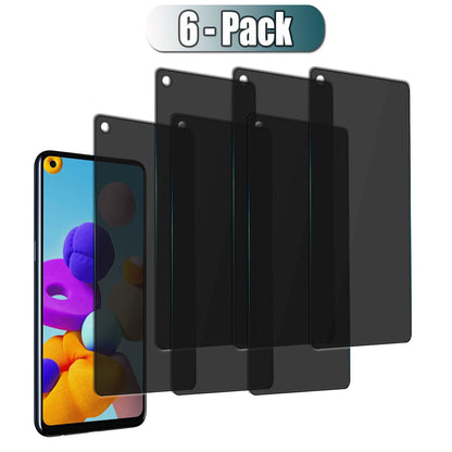 For Samsung Galaxy A21 A21s Privacy Tempered Glass Anti-Spy Screen Protector