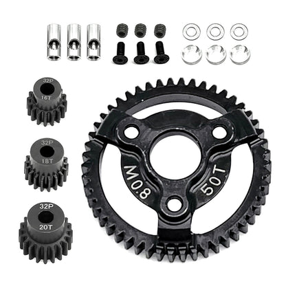 0.8M 32P Spur Gear 50T 16T 18T 20T For Traxxas Slash 2WD VXL XL-5 Bandit 1/10 F