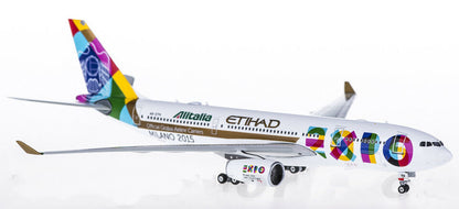 1:400 Phoenix ETIHAD AIRWAYS AIRBUS A330-200 Passenger Airplane Diecast Model