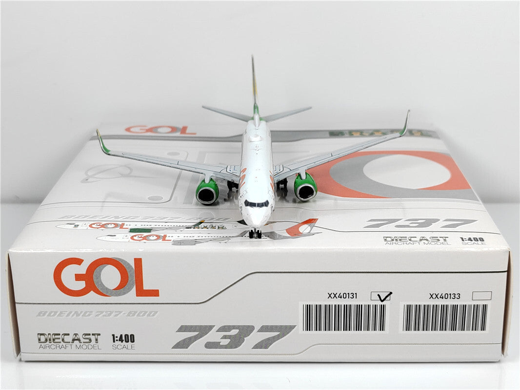 1:400 JC Wings GOL BOEING B737-800 Passenger Airplane Diecast Aircraft Model