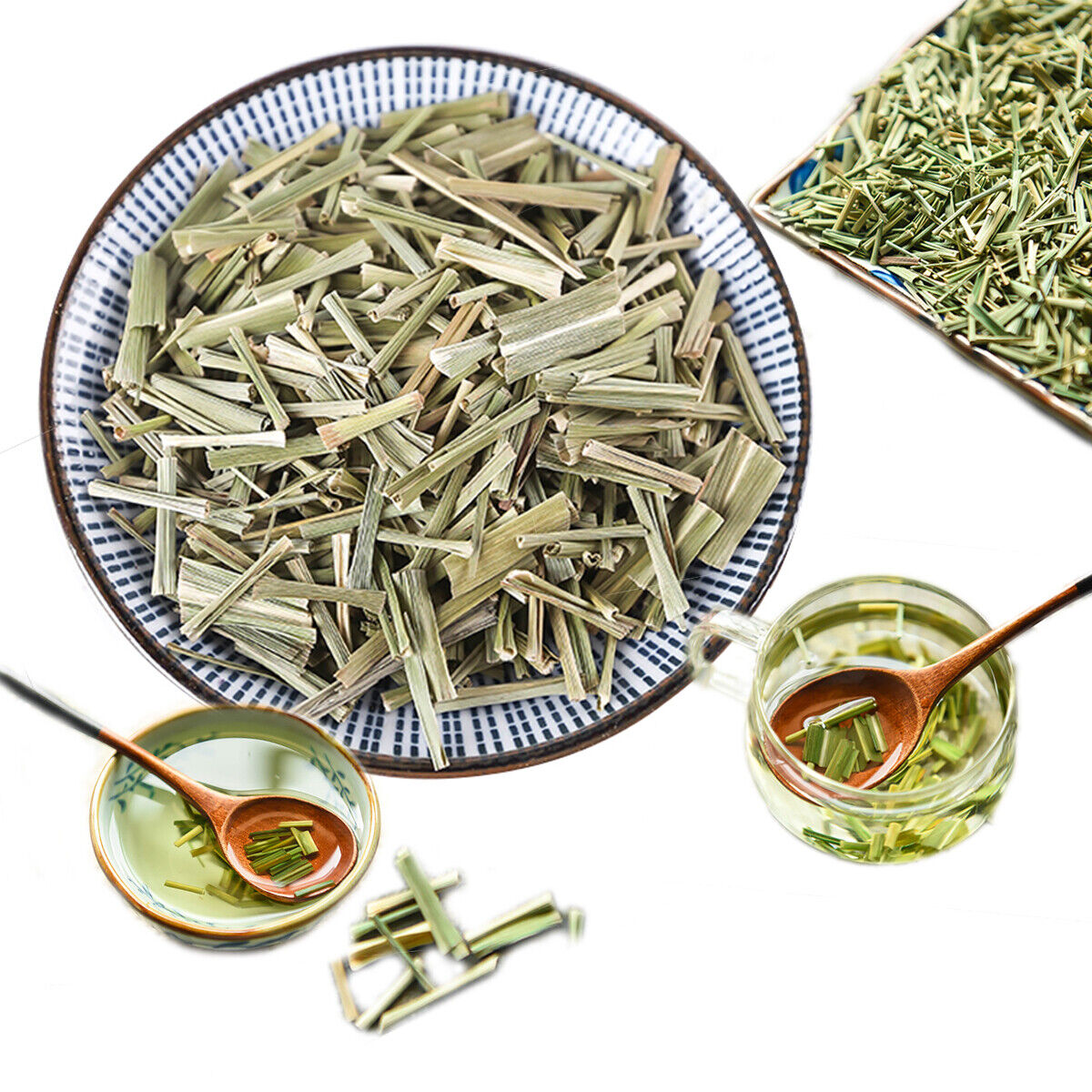 Premium Lemon Grass Herbal Flower Green Tea - Chinese Health Care Herbal Tea