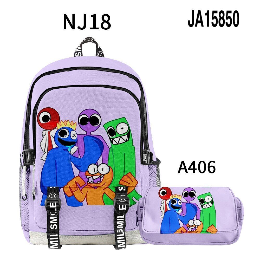 School Bag Backpack Primary Middle School Students Boys Girls Schoolbag