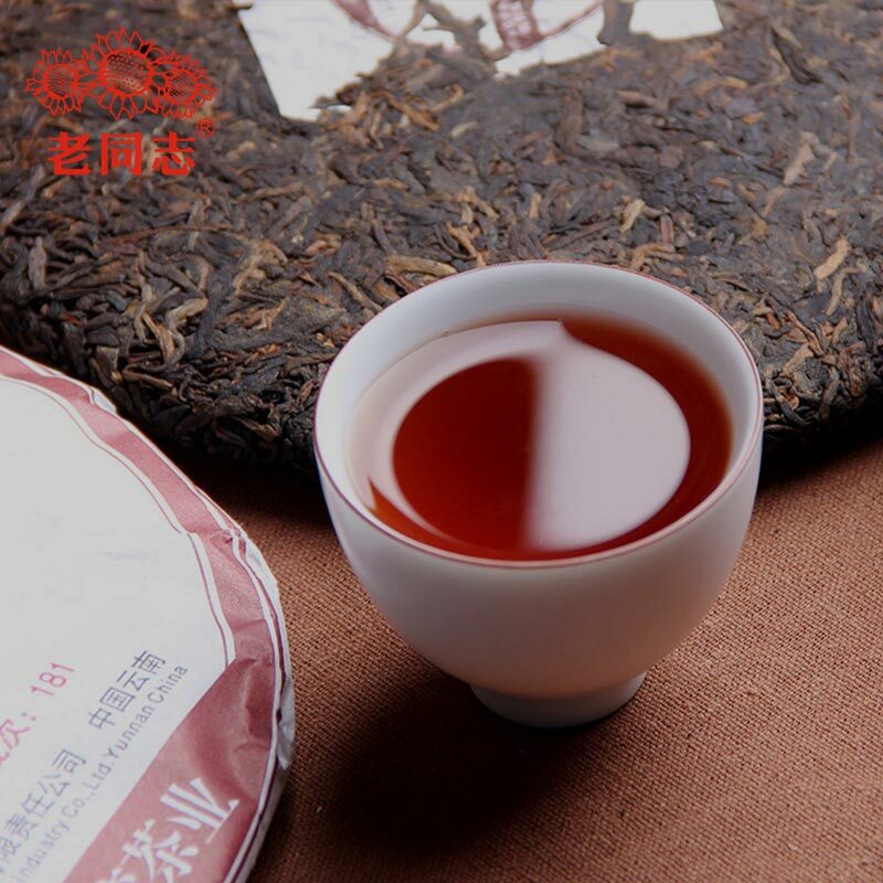 2020 Laotongzhi 9978 Batch 201 Ripe Puer Yunnan Haiwan Shu Puer Tea 357g