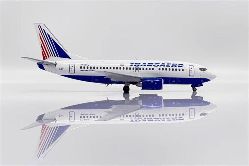 for JC WINGS Transaero Airlines for Boeing B737-500 VP-BYQ 1:200 Aircraft Model