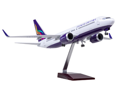 1:85 47CM Urumqi Air BOEING 737 MAX Plane Landing gear Resin Aircraft Model