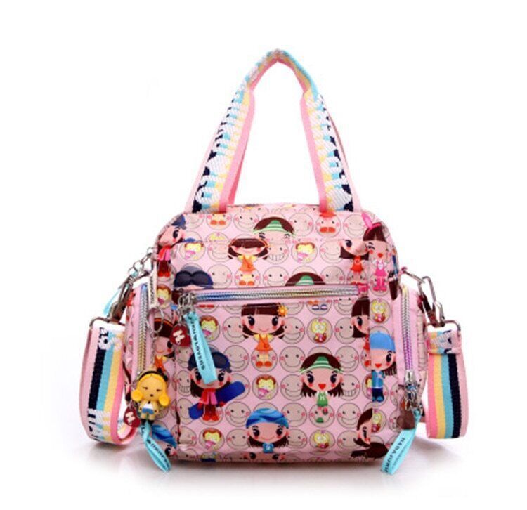 Woman Shoulder Bag Cowboy Bag Baby Handbag Oxford Cloth Messenger Bag