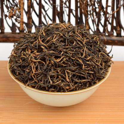 Large Congou Black Tea Premium Red Tea Junmei Golden Eyebrow Wuyi Black Tea