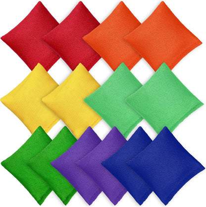 Colorful Nylon Bean Bags Small Bean Bags Bulk Hand Toss for Sports Outdoor