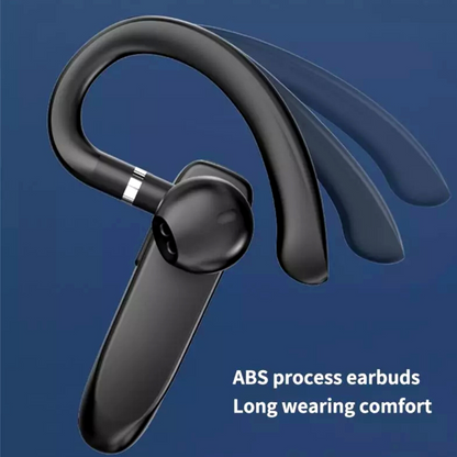 Bluetooth 5.3 Wireless Earpiece Headset Driving Trucker Earbuds Noise Cancelling