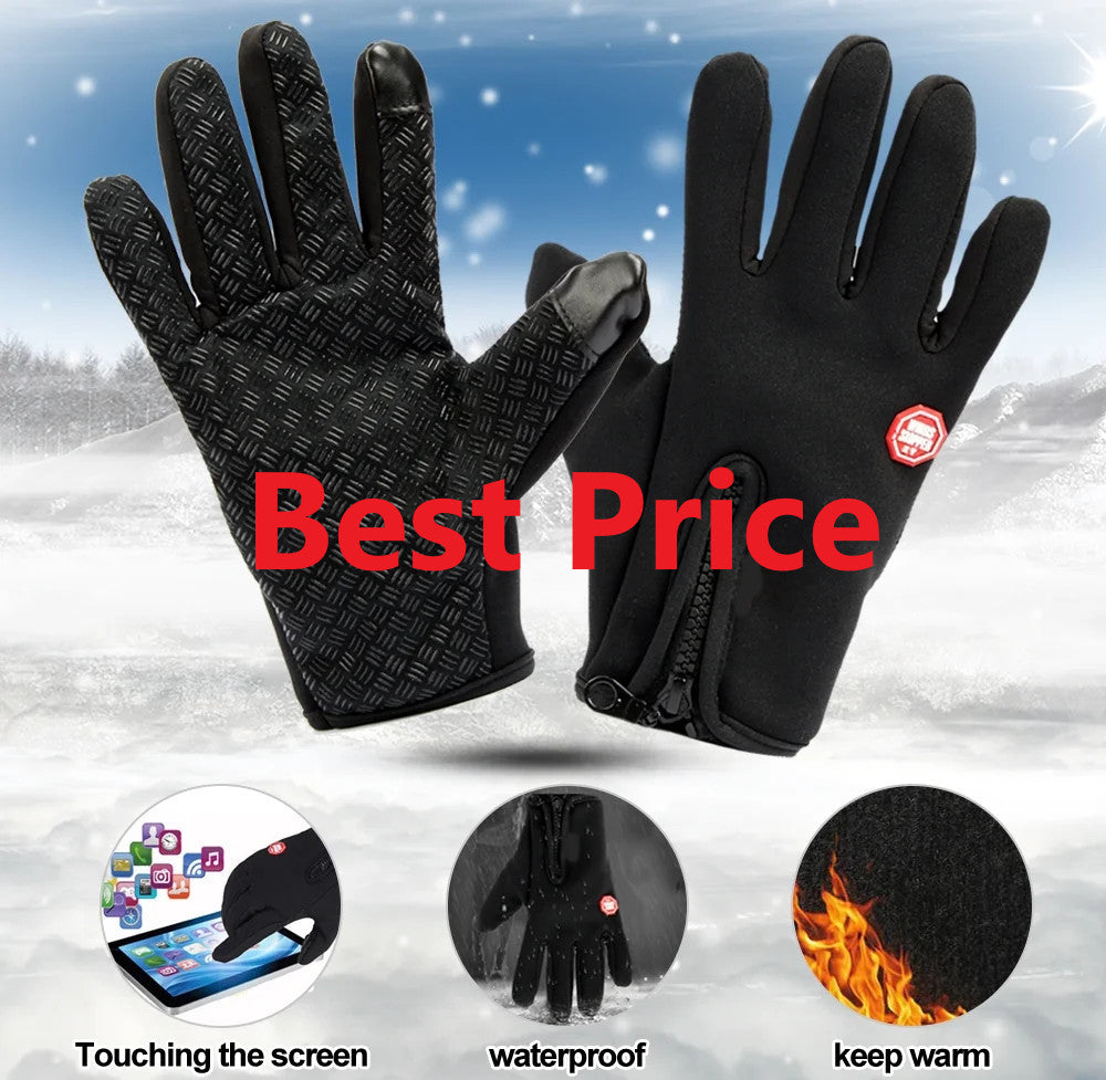 500x Thermal Windproof Waterproof Winter Gloves Touch Screen Warm Mittens Men