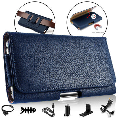 For Google Pixel 6 / 6a / 6 Pro Leather Case Belt Clip Holster Pouch holder