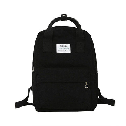 Backpack School Traveling Shoulder Bags 27*1*36 CM 20-35 L Orange/Black/Beige
