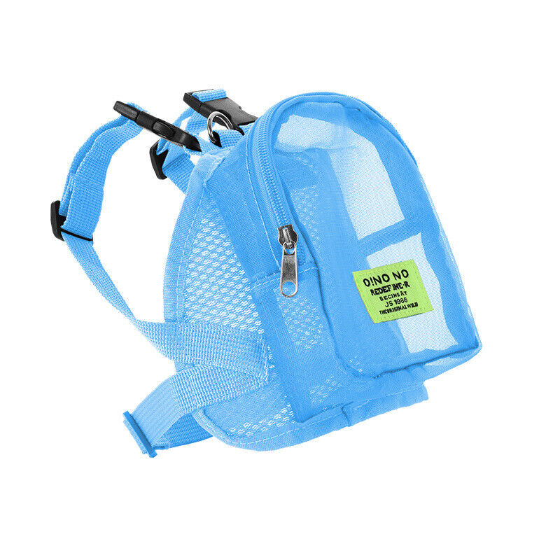 Pet Backpack Dog Backpack Storage Bag Transparent Traction Bag Backpack Portable