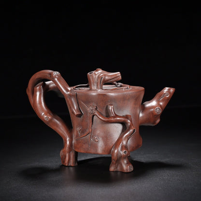 Chinese Yixing Zisha Clay Handmade Exquisite Teapot