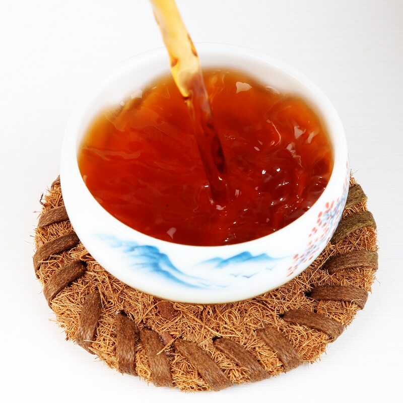 2018 Yr Gu Yi Pu-erh Tea GUYI Imperial Black Shu Ripe Puer Pu'er Gongting 357g
