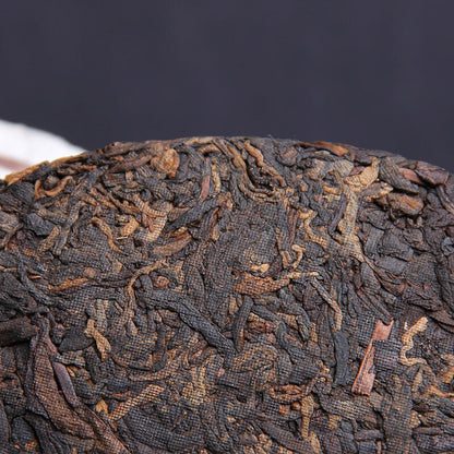 2007 Haiwan 7978 Shu Pu-erh Tea Aged Tree Ripe Puerh Tea Cake 357g