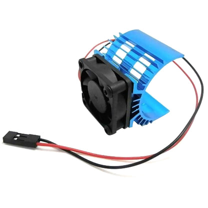 Aluminum Heat sink with 5V Cooling Fan for RC 1/10 Car 540 550 3650 Size Motor D
