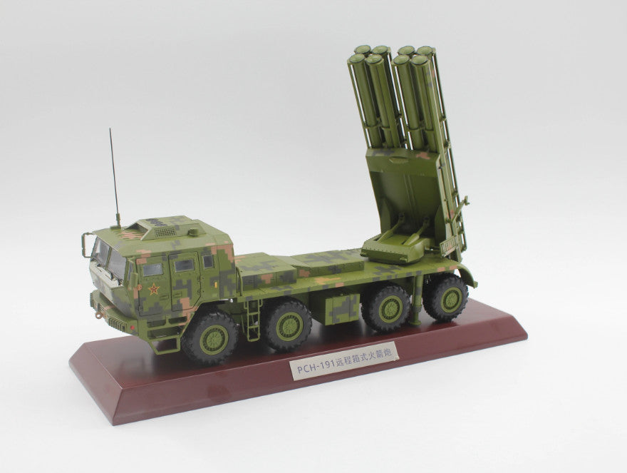 1:26 45CM PCH191 Box-type Long-Range Rocket Launcher Diecast Military Model