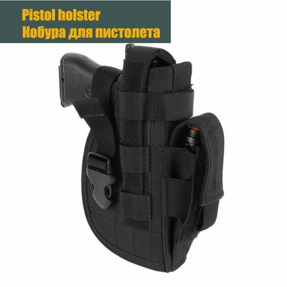 Tactical Belt Army Hunting Waist Support Waist Bag Carrier Adjustable SoftPadded