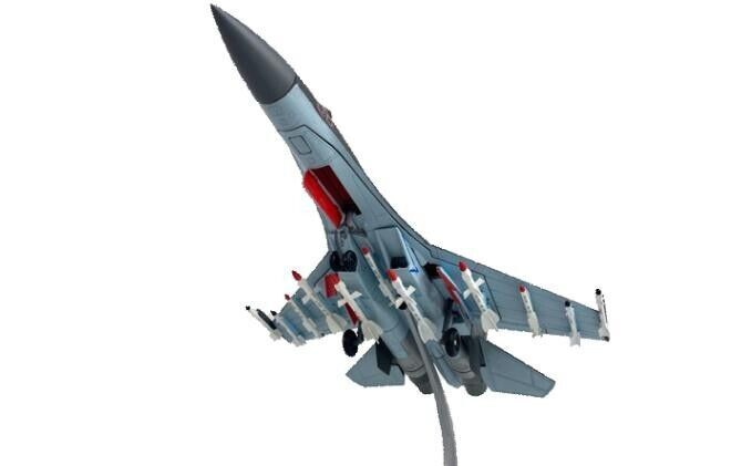 1:72 32CM SU35 Fighter Airplane Diecast Military Aircraft Plane Aeroplane Model