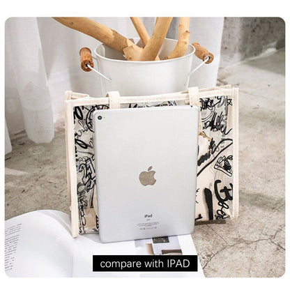 Transparent Composite Bag Leisure Letter One Shoulder Phone Large Capacity Bag
