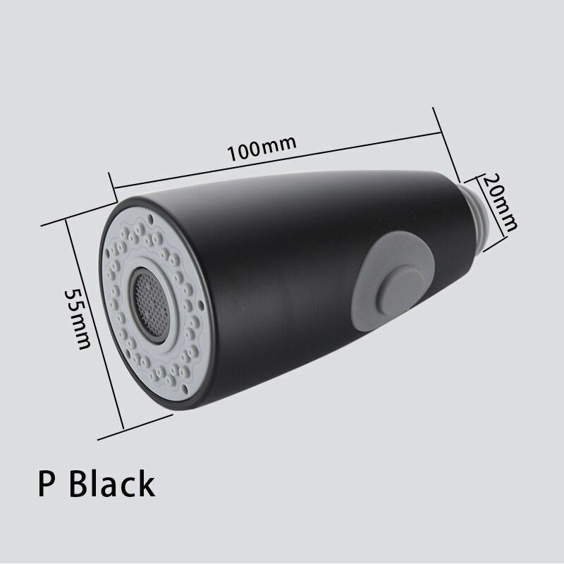 ABS Kitchen Tap Pull Out Parts Faucet Replacement Accessories Small Nozzle Head