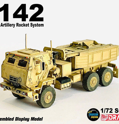 Dragon 63018 1/72 U.S Army M142 Hymas High Mobility Rocket Finished Tank Model