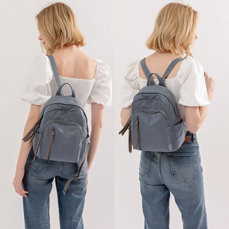 Small Backpack Casual Style Bookbag Cute Bag Shoulders Strap Back Pack Traveling