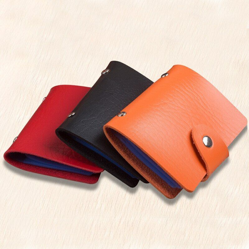 Credit Card Holder Holder Wallets Men Women Leather Card Case Cards Business Bag