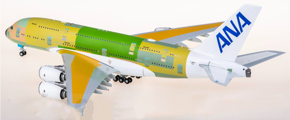 1:200 JC Wings ANA Airbus A380 F-WWSH Passenger Airplane Diecast Plane Model