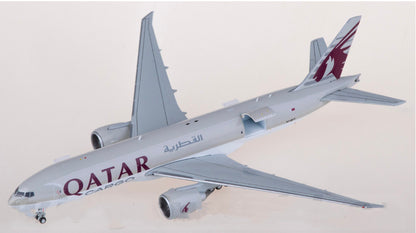 1:400 Geminijets Qatar Boeing 777-200LRF A7-BFT Passenger Airplane Diecast Model