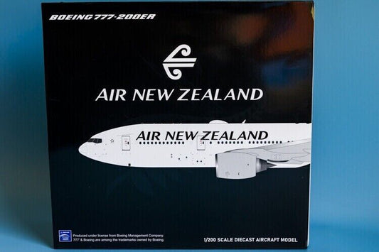 1:200 32CM JC WINGS AIR NEW ZEALAND BOEING 777-200ER Airplane Diecast Model